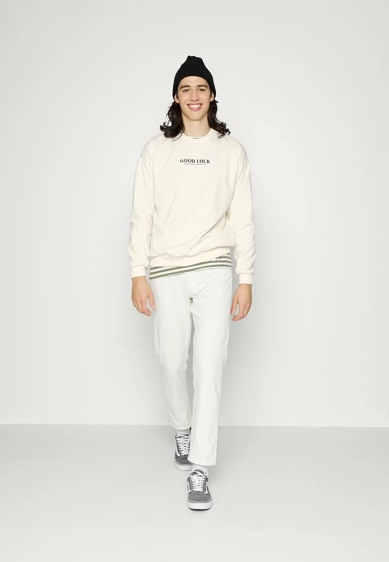 Kaotiko - Herren CREW GOOD LUCK - Sweatshirt - Ivory 4 Kaotiko - Herren CREW GOOD LUCK - Sweatshirt - Ivory – Bild 2