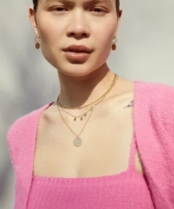 Fire & Glory - Damen COMBI NECKLACE - Halskette - Gold-coloured