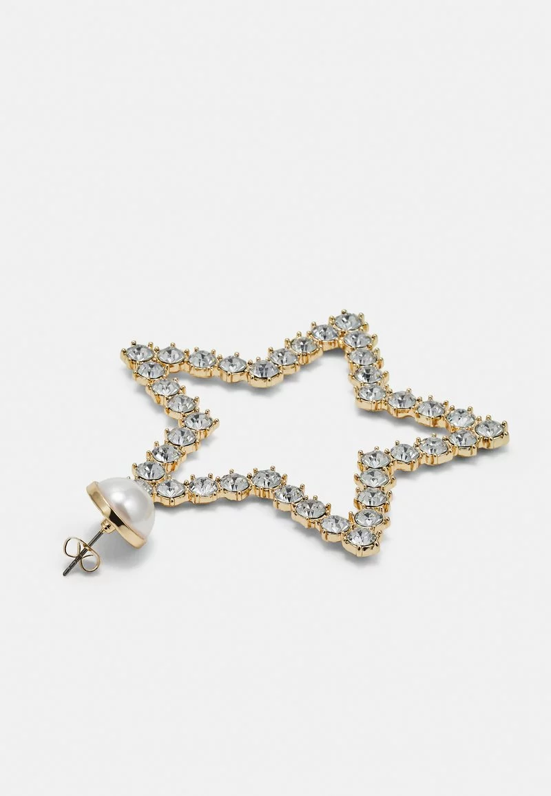 Fire & Glory - Damen EVELIN EARRINGS - Ohrringe - Gold-coloured/clear 4 Fire & Glory - Damen EVELIN EARRINGS - Ohrringe - Gold-coloured/clear – Bild 2