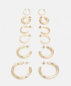 Fire & Glory EARRINGS 6 PACK - Ohrringe - Gold-coloured - Damen