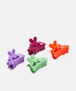 Fire & Glory - Damen FGTANIA HAIRSHARK 4-PACK - Haar-Styling-Accessoires - Fuchsia/purple/multi