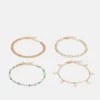 Fire & Glory - Damen FGDITTE 4-PACK BRACELET - Armband - Gold-coloured