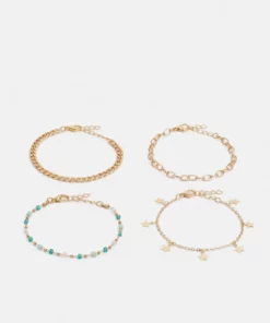 Fire & Glory - Damen FGDITTE 4-PACK BRACELET - Armband - Gold-coloured