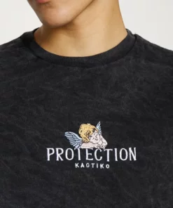 Kaotiko - Herren CREW FEELINGS - Sweatshirt - Black -Kaotiko || Fire & Glory Populaire Magasin e4b0e6a125f244d1ad68880572bf71ca