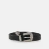 Fire & Glory - Damen FGMADA WAIST BELT CURVE - Taillengürtel - Black/silver -Kaotiko || Fire & Glory Populaire Magasin e5f0e86b3f2241fc91f5b4d4356b87da
