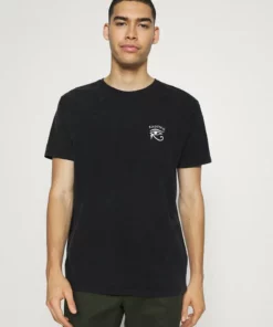 Kaotiko - Herren GARDENS - T-Shirt Print - Black