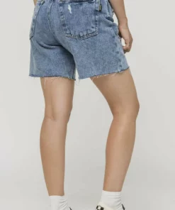 Kaotiko - Unisex Jeans Shorts - Blau -Kaotiko || Fire & Glory Populaire Magasin e8abb75f2525463d8fb45d63d3feff32