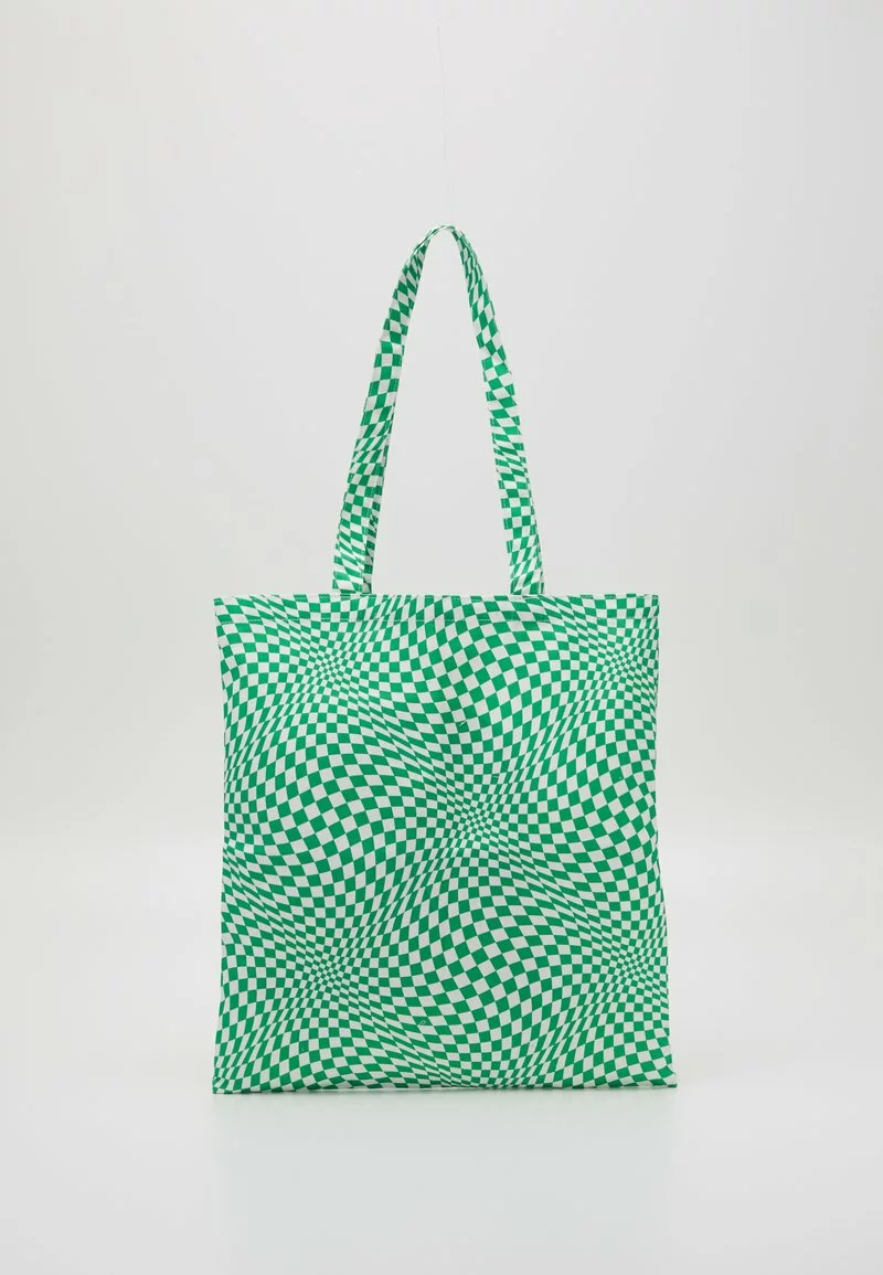 Fire & Glory HAPPIE TOTE BAG - Shopping Bag - Poison Green/white - Damen 3 Fire & Glory HAPPIE TOTE BAG - Shopping Bag - Poison Green/white - Damen