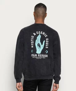 Kaotiko - Herren CREW COSMIC - Sweatshirt - Black -Kaotiko || Fire & Glory Populaire Magasin ed09e94e43af4b0ea9d44f385613a8d3