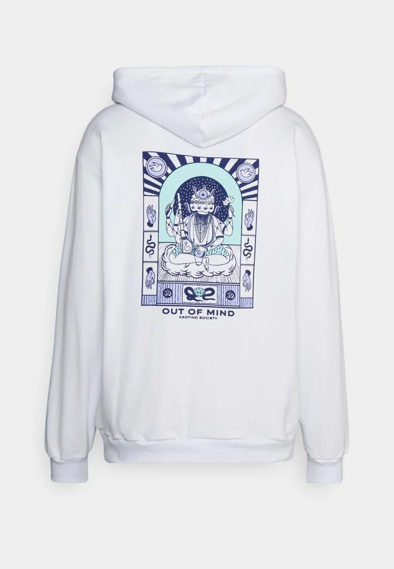 Kaotiko SUD CAP MIND - Kapuzenpullover - White - Unisex 4 Kaotiko SUD CAP MIND - Kapuzenpullover - White - Unisex – Bild 2