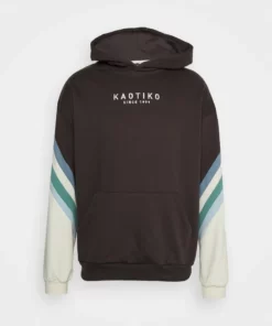 Kaotiko CAP WALKER UNISEX - Sweatshirt - Gris/fly/basil/sky