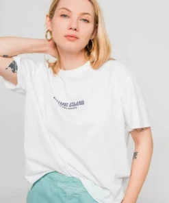 Kaotiko WASHED LOVE CLUB - T-Shirt Print - Blanco - Damen