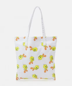 Fire & Glory TWEETY TOTEBAG - Shopping Bag - Brigth White - Damen