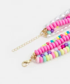 Fire & Glory - Damen TULLE COMBI NECKLACE - Halskette - Prism Pink/multi 6 Fire & Glory - Damen TULLE COMBI NECKLACE - Halskette - Prism Pink/multi -Kaotiko || Fire & Glory Populaire Magasin f4007b6d54334e72941bb7f96325cb05