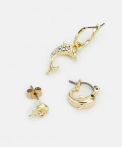 Fire & Glory KAJA EARRINGS 3 PACK - Ohrringe - Gold-coloured - Damen -Kaotiko || Fire & Glory Populaire Magasin f413d0d5c1c74b6b8cb7e862b4924258