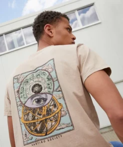 Kaotiko WASHED COSMOS UNISEX - T-Shirt Print - Stone -Kaotiko || Fire & Glory Populaire Magasin f46b1942c0004a67b5eec5fd4ed68146