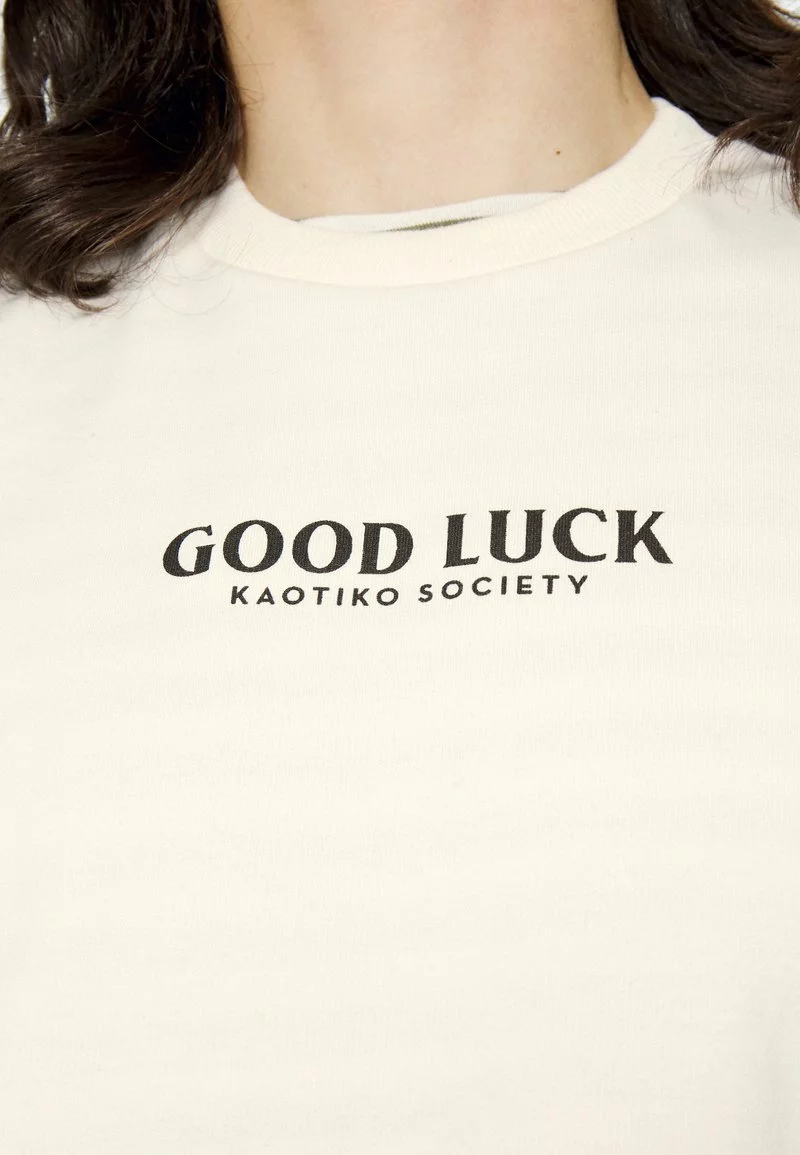 Kaotiko - Herren CREW GOOD LUCK - Sweatshirt - Ivory 8 Kaotiko - Herren CREW GOOD LUCK - Sweatshirt - Ivory – Bild 6