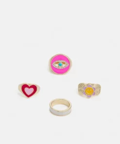 Fire & Glory FGTULLA 4 PACK - Ring - Gold-coloured - Damen