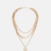 Fire & Glory THEA COMBI NECKLACE - Halskette - Gold-coloured - Damen