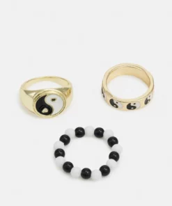 Fire & Glory - Damen INIES 6 PACK - Ring - Gold-coloured -Kaotiko || Fire & Glory Populaire Magasin fd380f4784d749f69d2bc1cca405dbb2